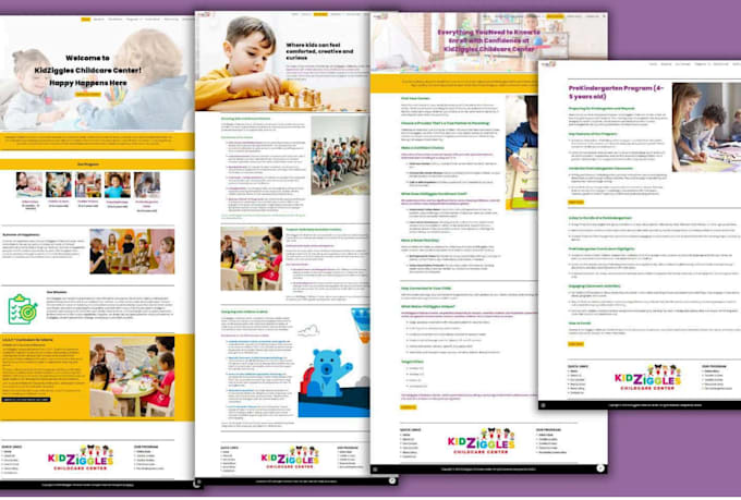 design a modern, responsive website using google sites
